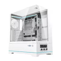 Darkflash DY450 computer case, fanless (white)
