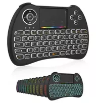 Fusion Accessories Compact wireless keyboard with touchpad and colorful backlighting for Android | iOS | TV | PC