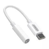 Joyroom SH-C1 3.5 mm to USB-C digital audio adapter, white