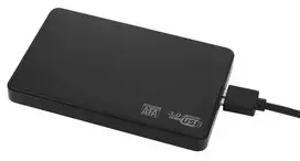 Fusion Accessories Fusion 2.5" external HDD enclosure SATA III | USB 3.0 black
