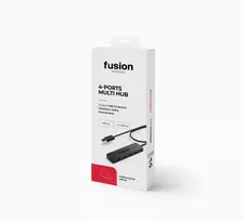 Fusion Accessories Fusion USB 3.0 to 4 x USB 3.0 splitter, 5Gbps, black (EU Blister)