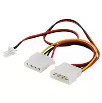 Savio AK-15 | 18cm | 1x4 pin Molex | 1x4 pin Molex | 1x3 male