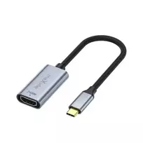 maXlife mXHC-01 HDMI to USB-C Adapter, 4K 60Hz, Black