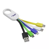 AKYGA USB 5-in-1 Adapter Cable AK-AD-51: USB A | USB Type-C | Micro USB B | Mini USB B | Thunderbolt