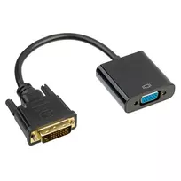 AKYGA AK-AD-50 DVI 24+1 pin (male) to VGA (female) adapter with cable, 15cm