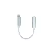 Setty lightning adapter - 3.5mm audio jack, white