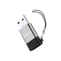 BWOO bZ-38 USB-C to USB gray OTG adapter