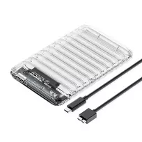 Orico 2139U3-V1 2.5" HDD|SSD USB Micro-B 5Gb/s Disk Drive - Transparent