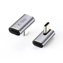 Tech-Protect Ultraboost AA03 USB-C Angled Adapter - Gray