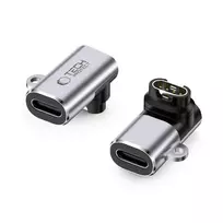 Tech-Protect Ultraboost USB-C Angle Adapter for Garmin Watch - Gray