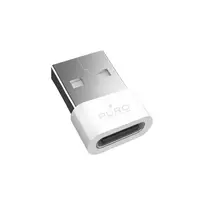PURO adapter | USB-A to USB-C | white