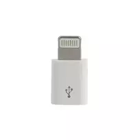 Toptel Micro USB to Lightning Charger Adapter - WHITE