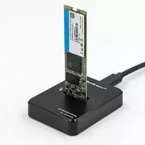 Qoltec SSD M.2 SATA Docking Station | NGFF | USB 3.1