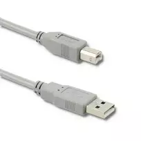 Qoltec USB 2.0 cable, male A | male B | 1m