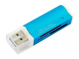 Goodbuy AK37E card reader SDHC | Micro SD | SDXC | M2 | TF | blue