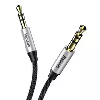Baseus CAM30-BS1 Premium AUX Cable, 3.5 mm to 3.5 mm, 1.0m, Grey