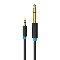 Vention BABBJ 3.5mm to 6.35mm audio cable, 5m, black