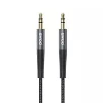 OEM BWOO Nylon braided + aluminum-alloy shell aux cable BO-AUX064, 3.5mm to 3.5mm
