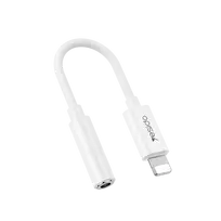 Yesido YAU44 Audio Adapter - Lightning to 3.5mm Jack - White