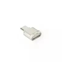 OEM MicroSD card reader, Type-C, silver