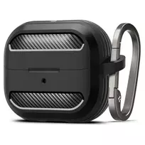 Spigen Rugged Armor Case for Samsung Galaxy Buds3 | Buds 3 Pro - Black