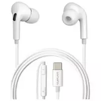 4smarts Melody Digital Basic USB-C Headphones with DAC Converter, white/white 465590