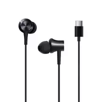 Xiaomi Black wire earphones, Type-C, HSEJ04WM, blister pack