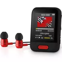Sencor SFP 7716 BK Bluetooth MP3|MP4 1.8-inch (16GB, Clip, FM radio, MicroSD)