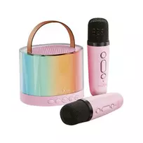 maXlife Bluetooth karaoke speaker MXKS-200, pink