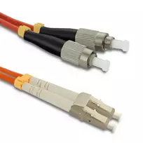 Qoltec Fiber optic patchcord LC/UPC - FC/UPC | Multimode | 50/125 | OM2 | Duplex | 3m