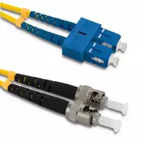 Qoltec Fiber optic patchcord SC/UPC - ST/UPC | Singlemode | 9/125 | G652D | Duplex | 3m