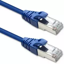 Qoltec FTP Cat6 Cable Patchcord | 2 x RJ-45 | 3m | High Speed | Gold | Shielded