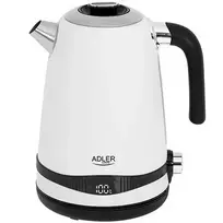 Adler AD 1295W electric kettle with temperature control, 1.7L, 2200W