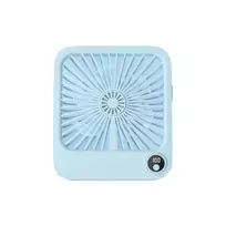 OEM Desk fan with adjustable stand, W30, blue