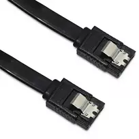 Qoltec SATA III male to SATA III male cable | 0.5m | black