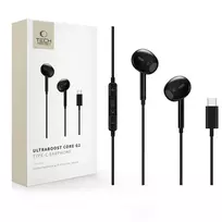 Tech-Protect ULTRABOOST TYPE-C EARPHONE CORE G2 BLACK