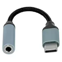 Beline USB-C Adapter | 3.5mm Jack | Gray DAC Samsung | iPhone 15