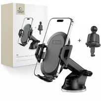 Tech-Protect V5 car phone holder for cockpit | air vent - black