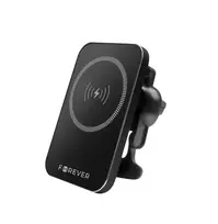 Forever  magnetic car vent mount MACH-100 with wireless charging, black, 15W