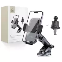 Tech-Protect V6 car phone holder for cockpit | air vent - black