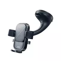 Joyroom JR-OK6 clamp phone holder for glass - black