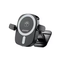 Dudao FW11 car phone holder with 15W inductive charger for air vent | cockpit - black