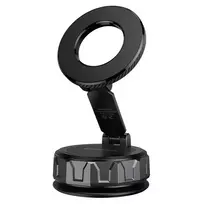 Borofone BH140 Gloria vacuum car holder, magnetic, black, for windshield