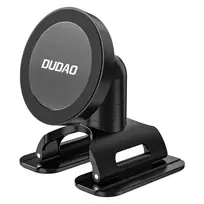 Dudao F25 magnetic car phone holder with suction cup MagSafe compatible black