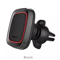 Hoco Magnetic car phone holder, air vent mount, CA23, black
