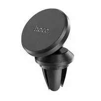 Hoco Magnetic car phone holder, air vent mount, CA81, black