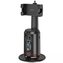 Hoco 360 Degree Mobile Phone Holder with Auto Face Tracking, K23, Black