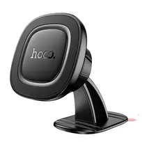 Hoco Magnetic car phone holder, dashboard mount, black and gray, H73