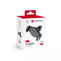 Forcell Car phone holder F-Grip Carbon H-CF509 air vent, black