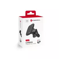 Forcell Magnetic car phone holder F-Grip Carbon H-CT325 air vent, black